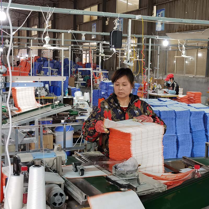 公主岭洗洁巾工厂展示